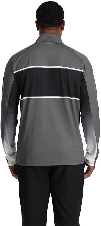 imageSpyder Mens Paramount Zip TNeck MidLayer MensPolar