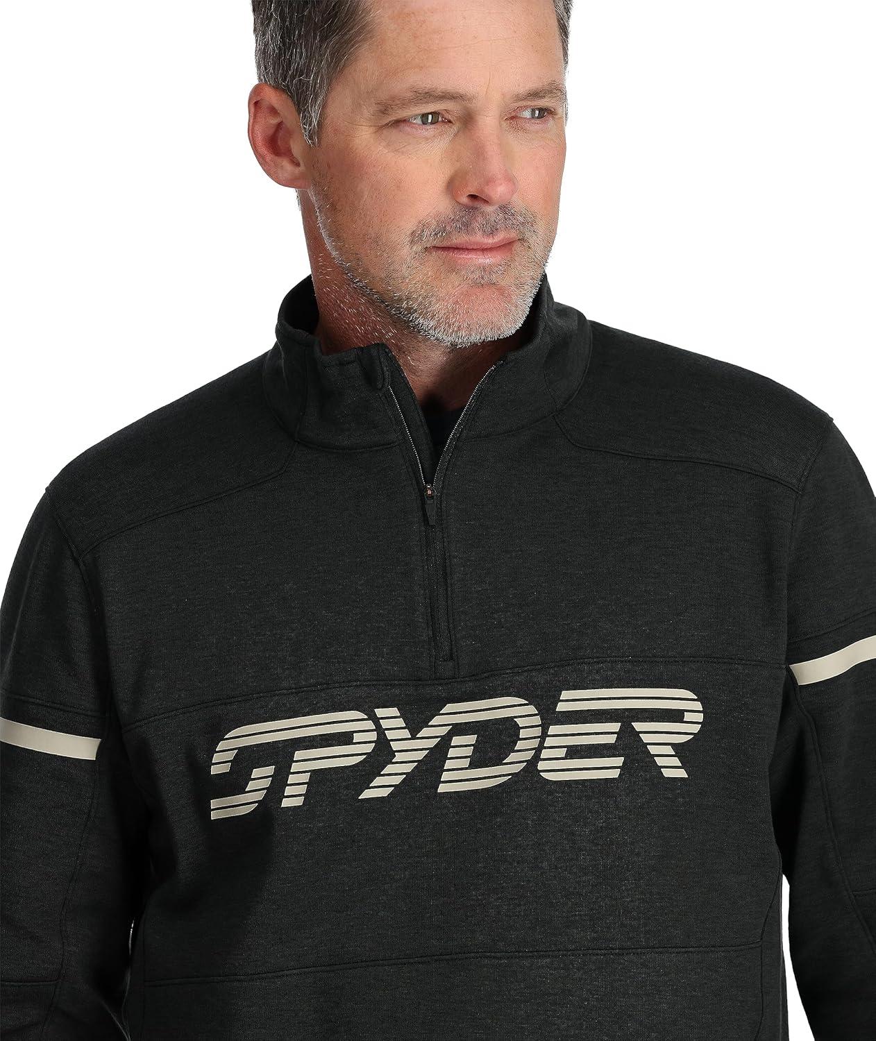 imageSpyder Mens Speed Half Zip Fleece JacketBlack