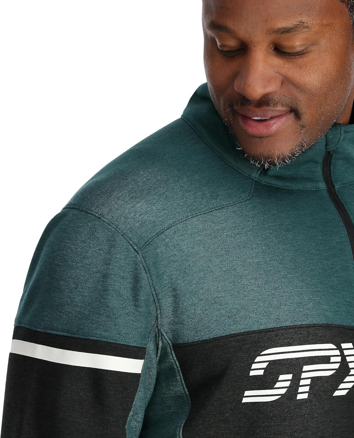 imageSpyder Mens Speed Half Zip Fleece JacketCypress Green
