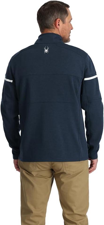 imageSpyder Mens Speed Half Zip Fleece JacketTrue Navy