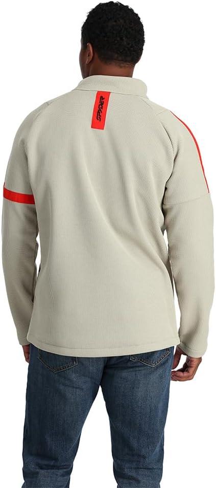 imageSpyder Mens Spyder Bandit Wengen Full Zip Fleece JacketSandstorm