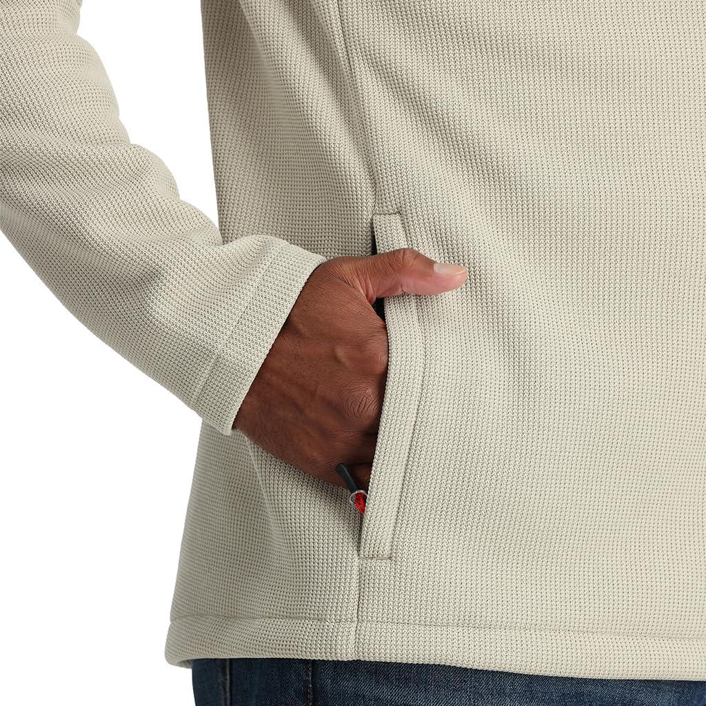 imageSpyder Mens Spyder Bandit Wengen Full Zip Fleece JacketSandstorm