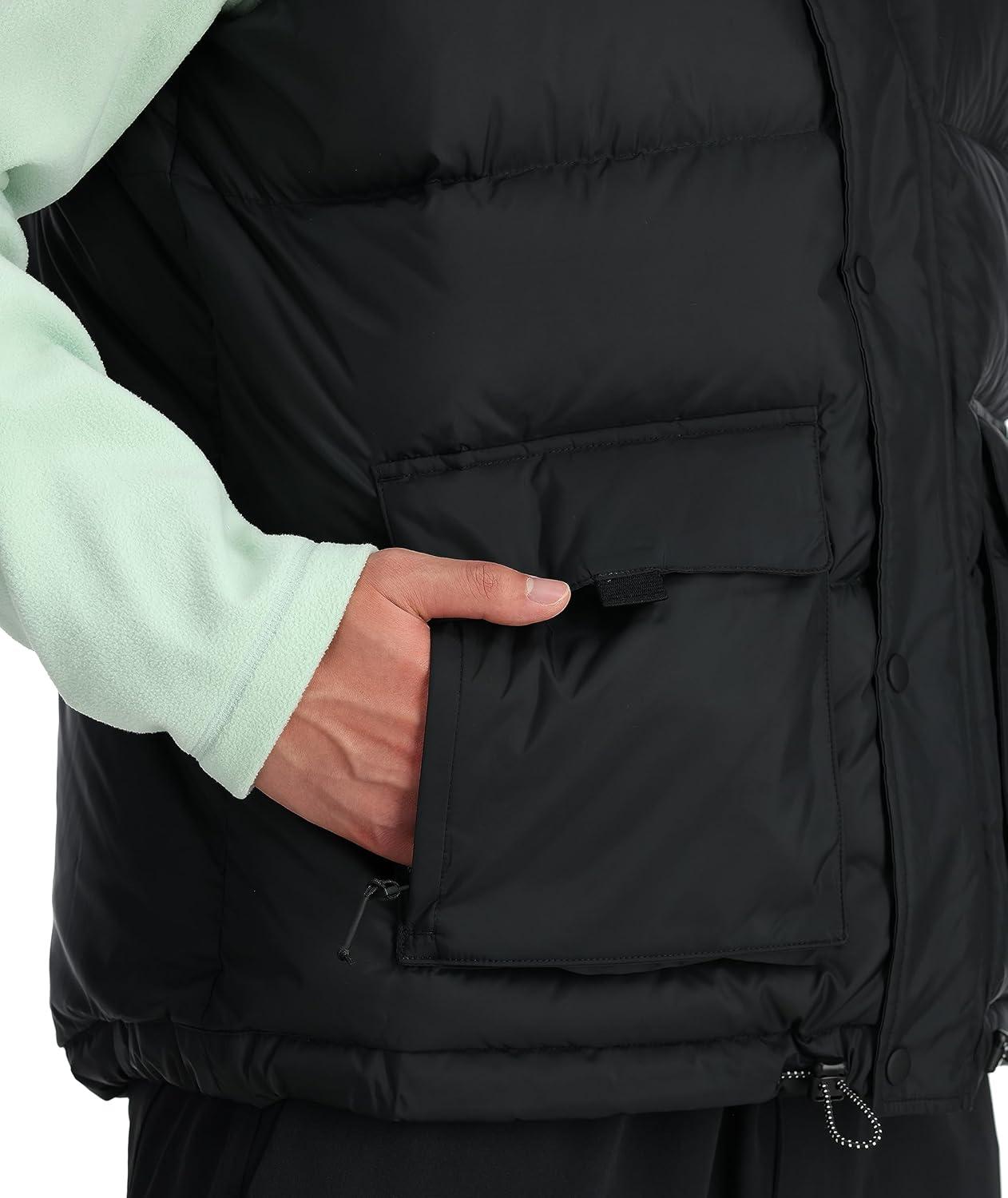 imageSpyder Mens Windom Down VestBlack