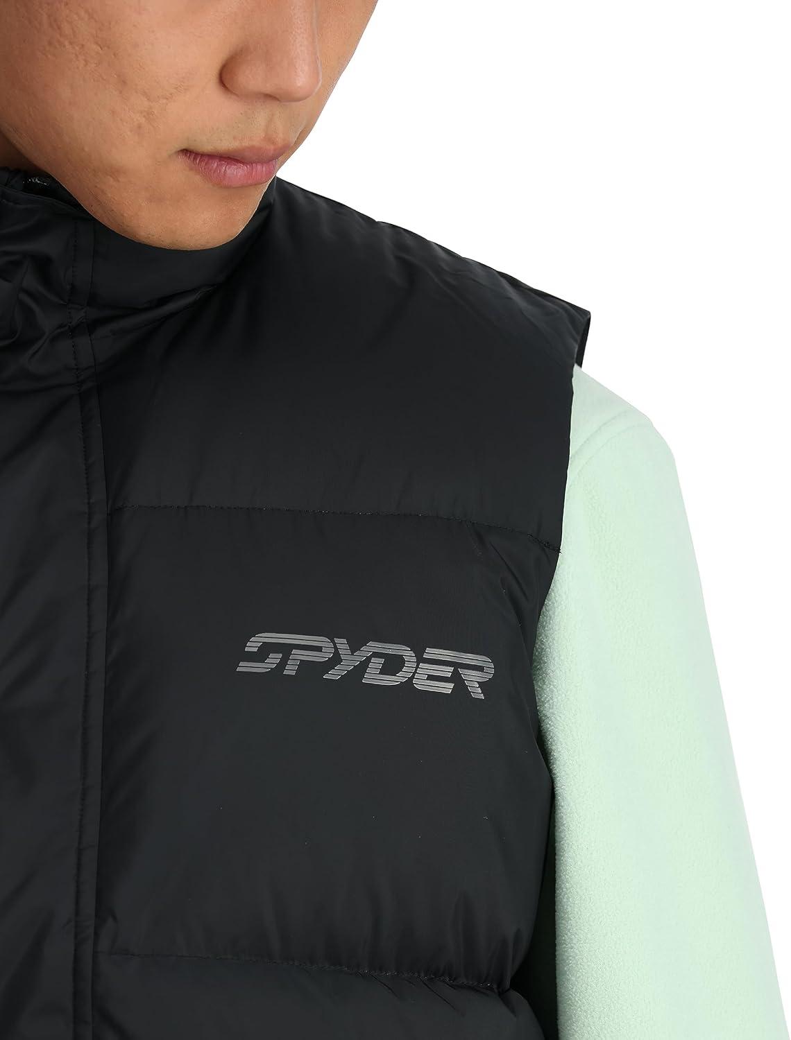 imageSpyder Mens Windom Down VestBlack