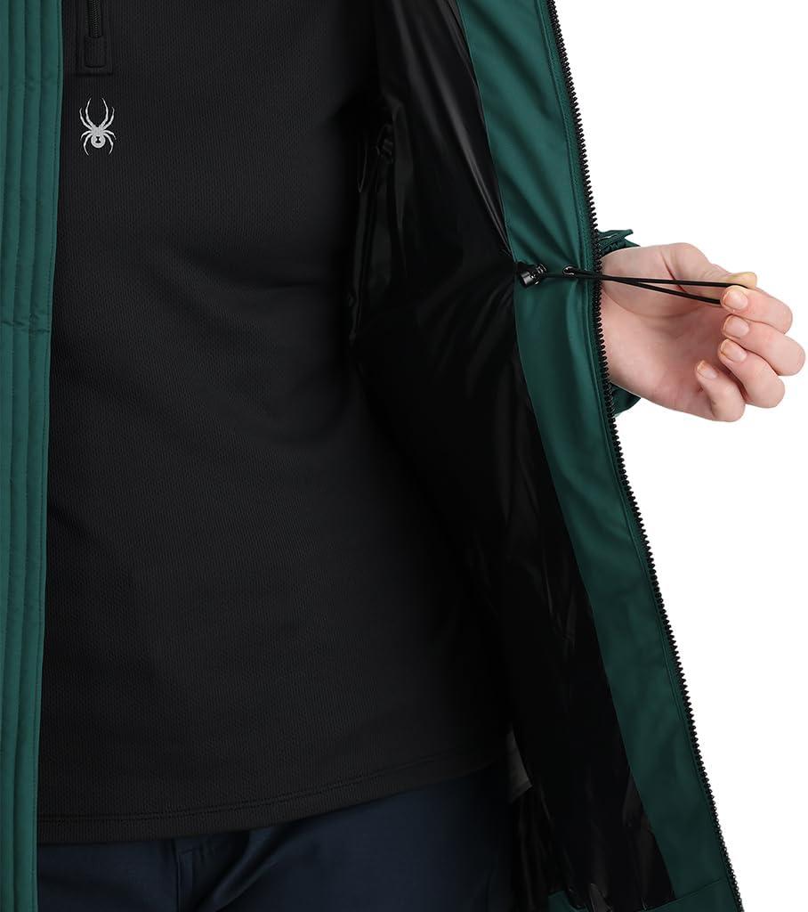 imageSpyder Womens Eastwood Long Down Hooded Jacket