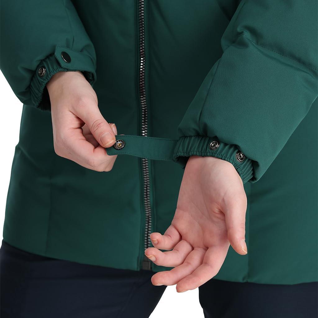 imageSpyder Womens Eastwood Long Down Hooded Jacket