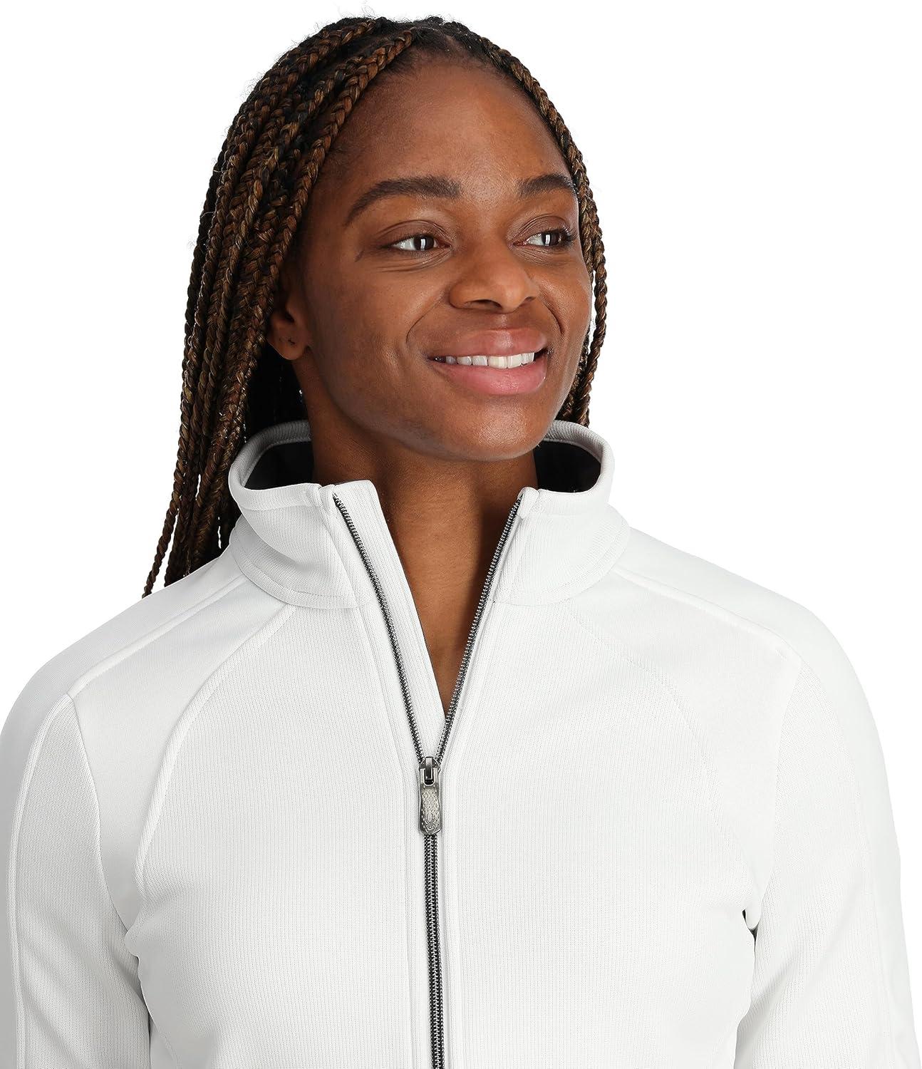 imageSpyder Womens Encore Full Zip SweaterWhite