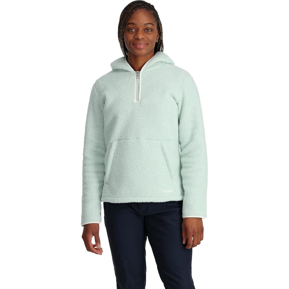 imageSpyder Womens Cloud Fleece HoodieWintergreen
