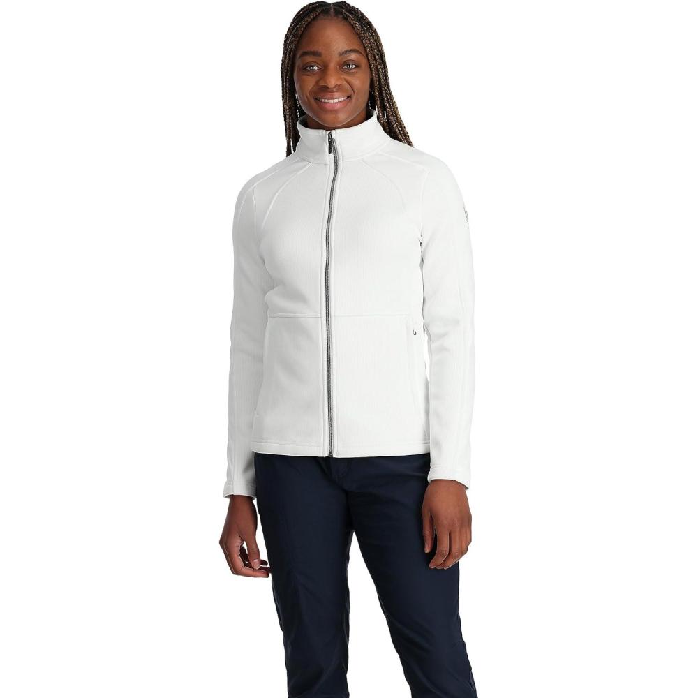 imageSpyder Womens Encore Full Zip SweaterWhite