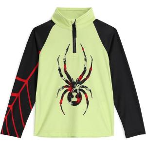 Spyder Boys Bug Half Zip T-Neck(Lime Ice)