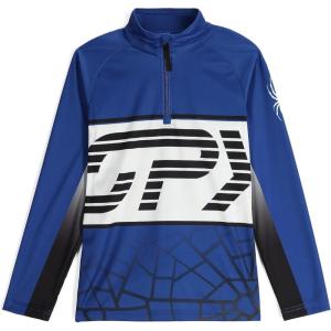 Spyder Boys Web Half Zip T-Neck(Electric Blue)
