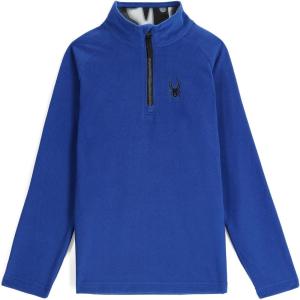 Spyder Kids Unisex Speed Half Zip Fleece Jacket(Electric Blue)