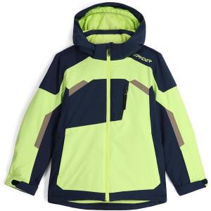 Spyder Big Boys Leader Insulated Ski Jacket(Lime Ice)