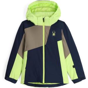 Spyder Boys Ambush Insulated Ski Jacket(Lime Ice)