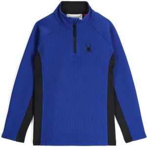 Spyder Boys Outbound Half Zip Fleece Jacket(Electric Blue)