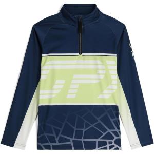 Spyder Boys’ Web Half Zip T-neck(True Navy)