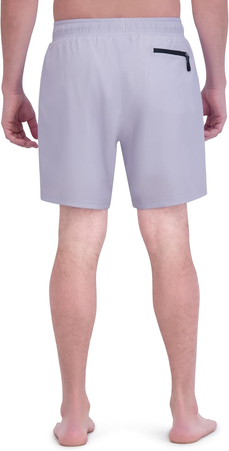 imageSpyder Mens Swim Trunks Stretch QuickDry 7inch Board Shorts Sun Protection amp LinerHutch