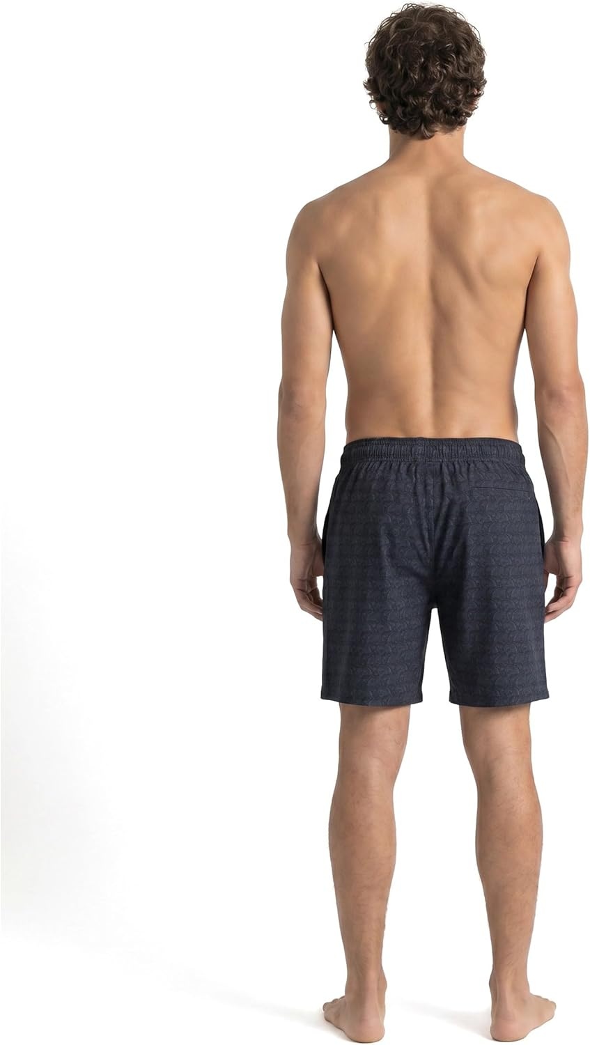 imageSpyder Mens Swim Trunks Stretch QuickDry 7inch Board Shorts Sun Protection amp LinerOnyx Black