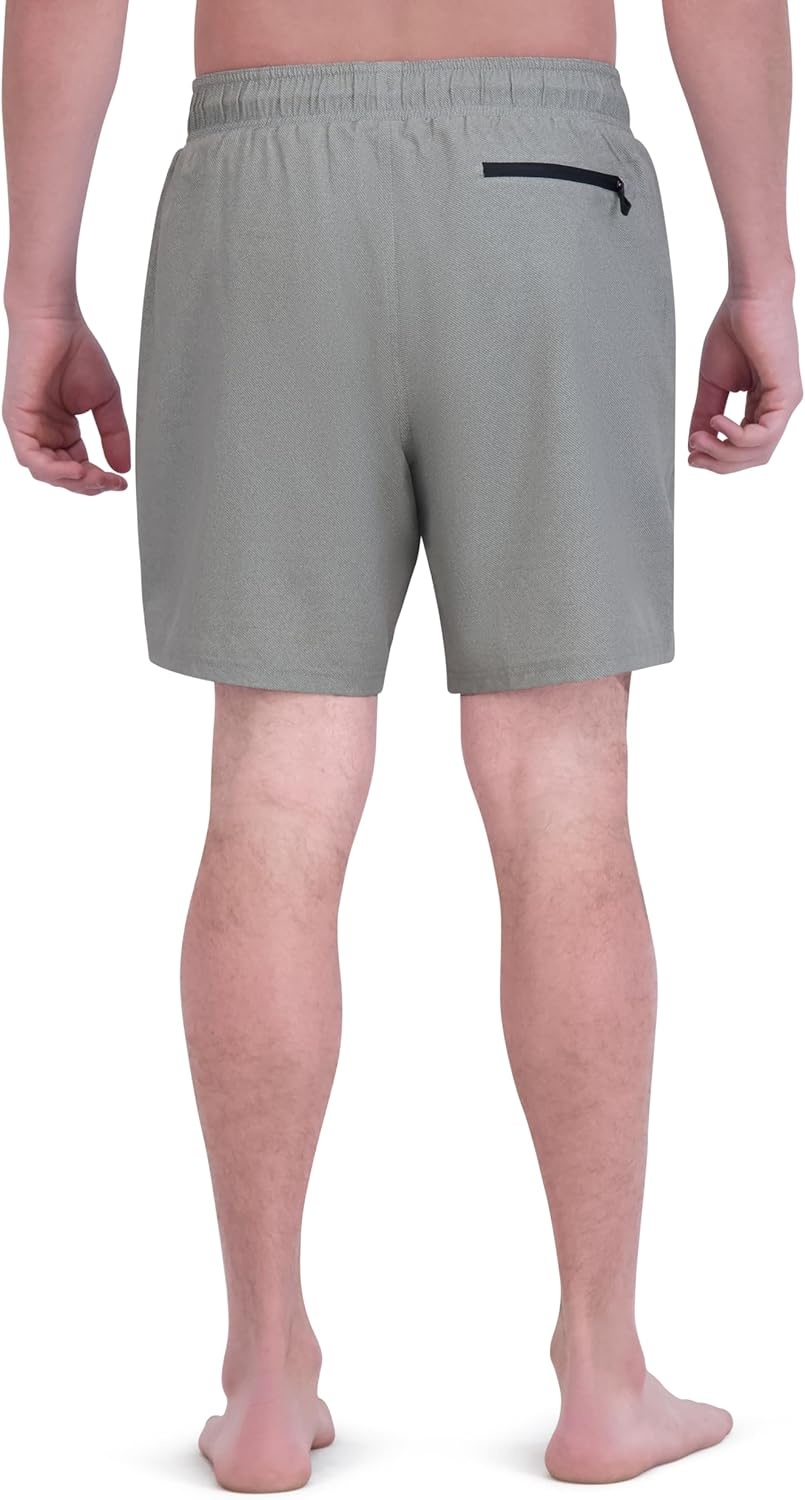 imageSpyder Mens Swim Trunks Stretch QuickDry 7inch Board Shorts Sun Protection amp LinerStone