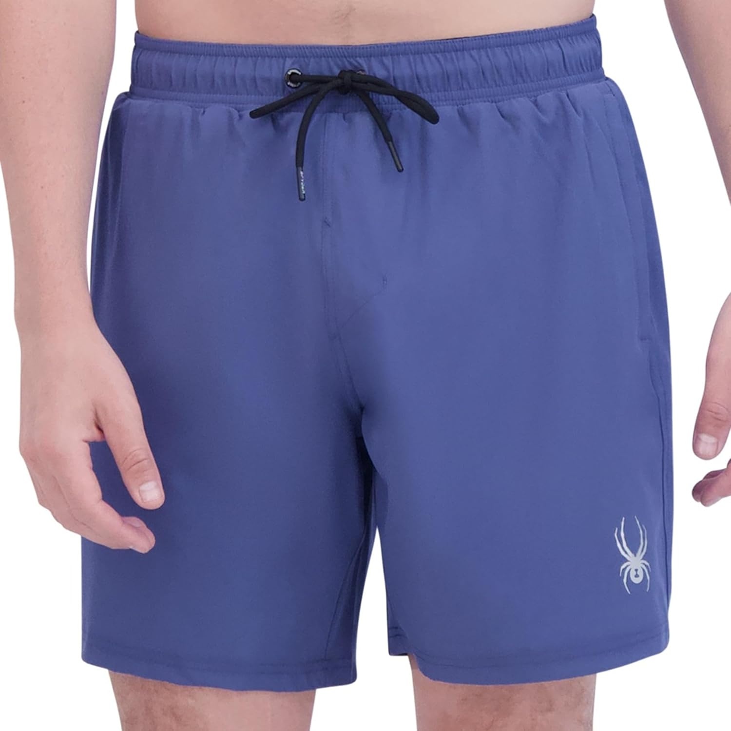 imageSpyder Mens Swim Trunks Stretch QuickDry 7inch Board Shorts Sun Protection amp LinerTeal