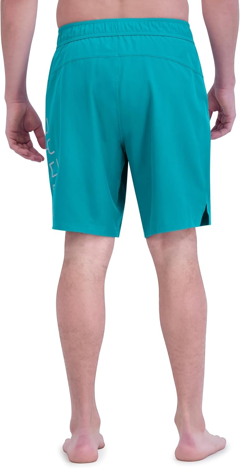 imageSpyder Mens Swim Trunks Stretch QuickDry 9 Board Shorts Sun Protection Pockets amp Brief LinerMix