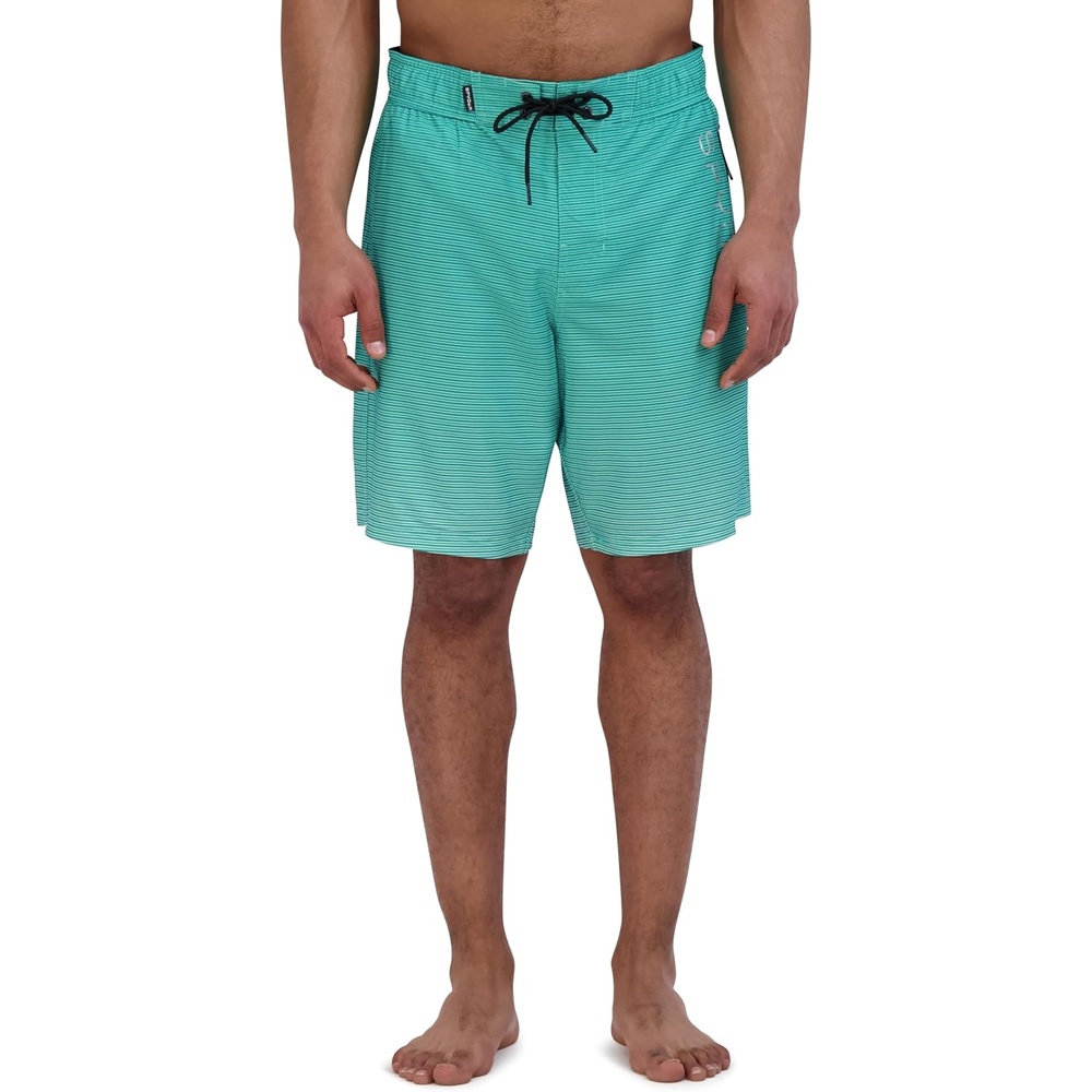 imageSpyder Mens Swim Trunks Stretch QuickDry 9 Board Shorts Sun Protection Pockets amp Brief LinerVintage