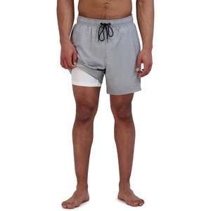 Spyder Men’s Swim Trunks – Stretch, Quick-Dry 7-inch Board Shorts Sun Protection & Liner(Alloy)