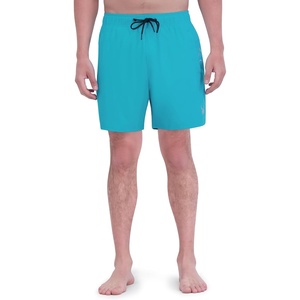 Spyder Men’s Swim Trunks – Stretch, Quick-Dry 7-inch Board Shorts Sun Protection & Liner(Peacock)