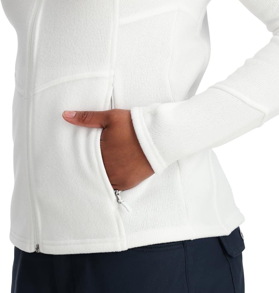 image:imageSpyder Womens Spyder Soar Fleece JacketWhite